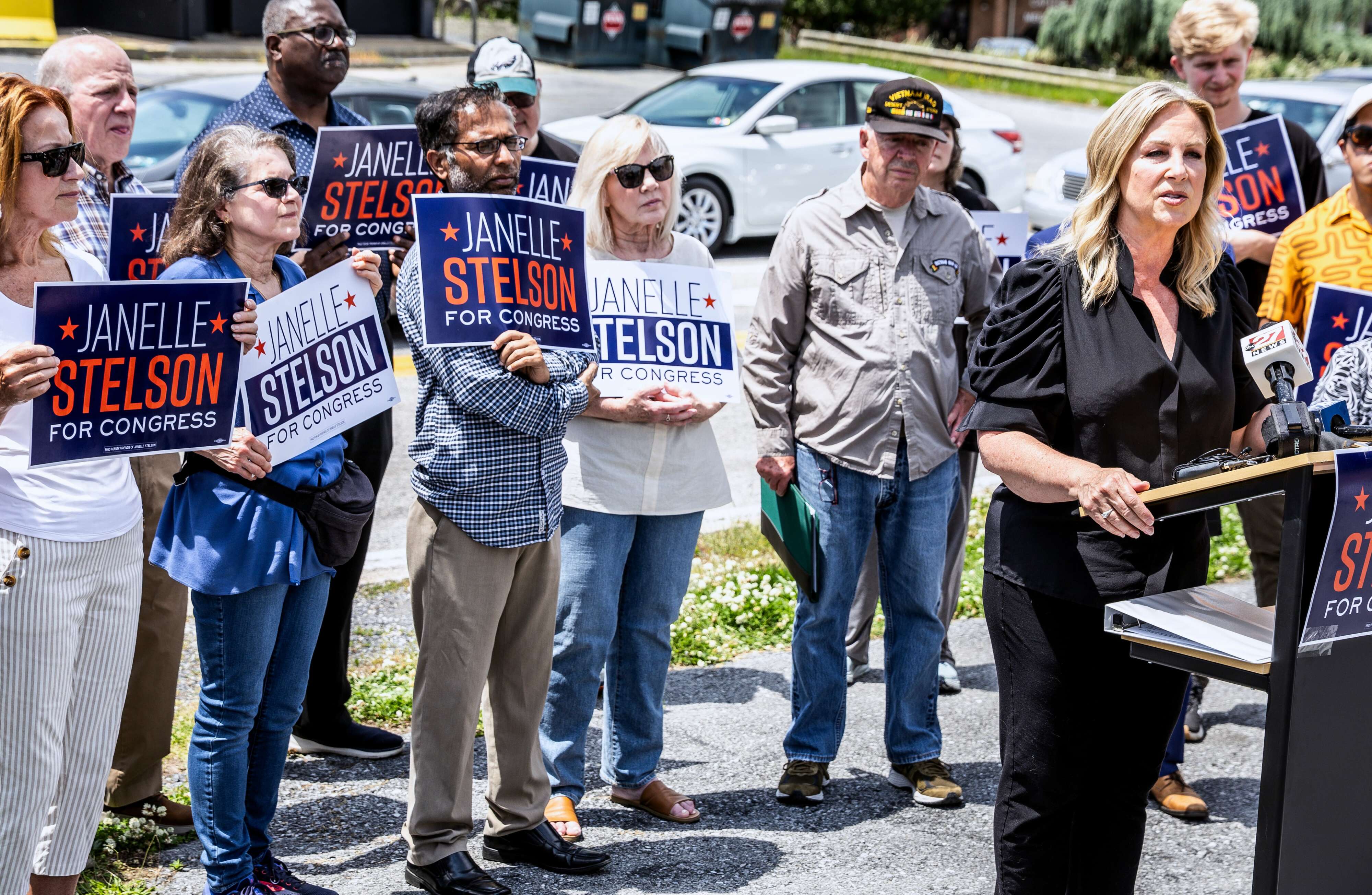Stelson targets Perry on veterans, affordability in first campaign ...