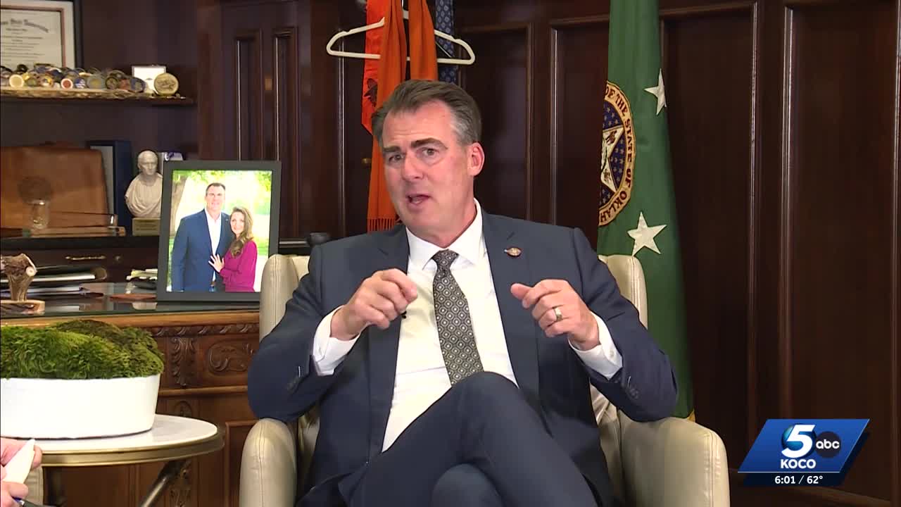 Gov. Kevin Stitt reflects on legislative session wins and setbacks
