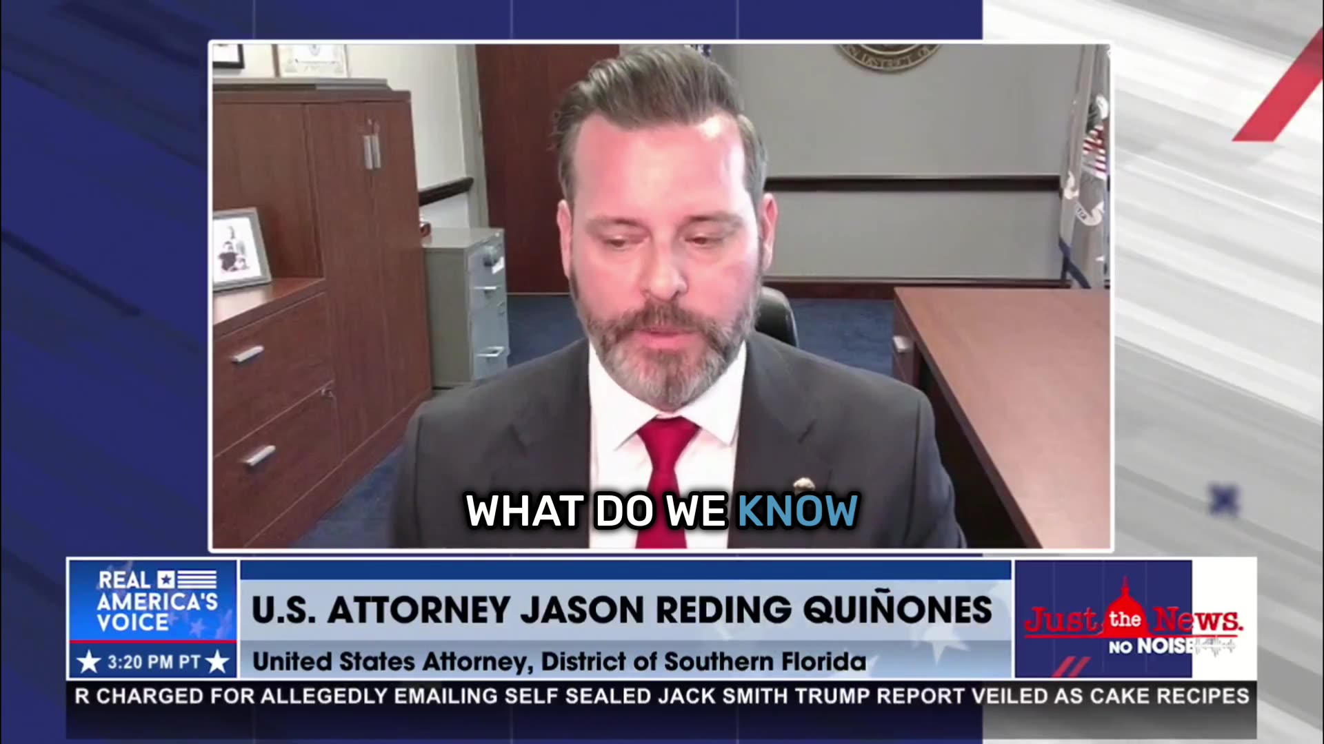 US Attorney Jason Reding Quiñones details the launch of a new Cuba ...