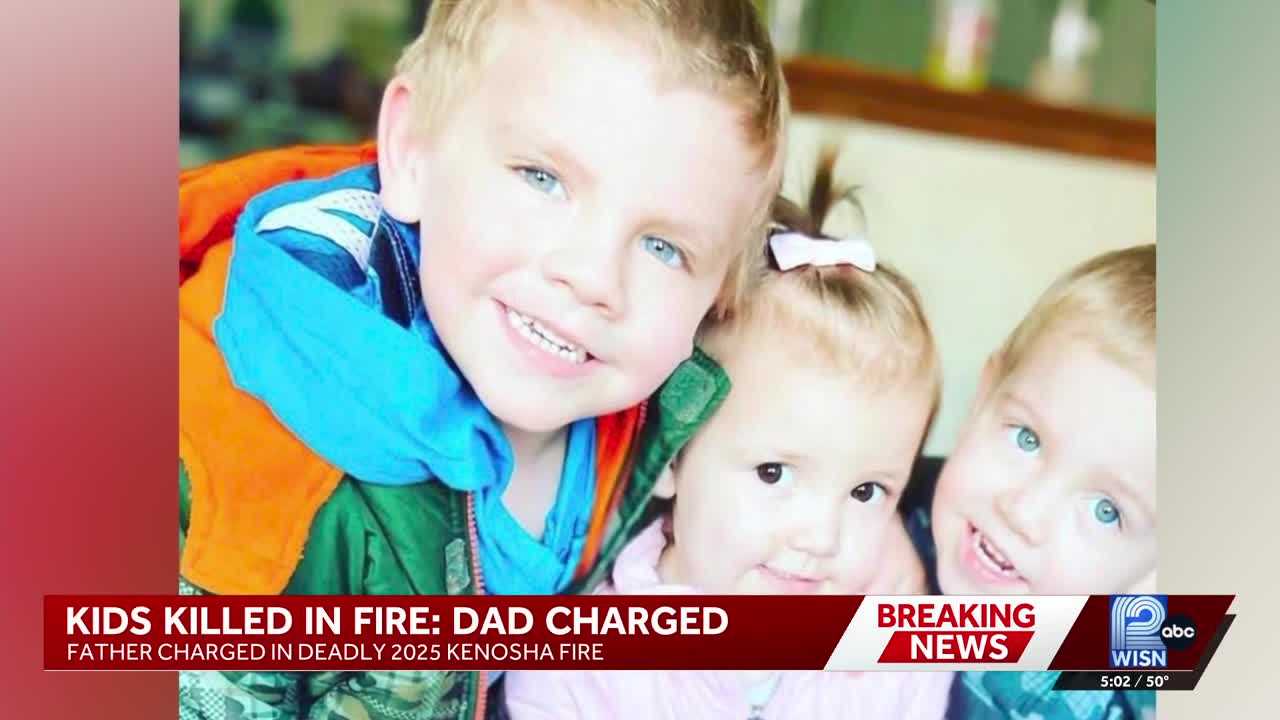 3 siblings killed in Thanksgiving fire, father makes first court ...