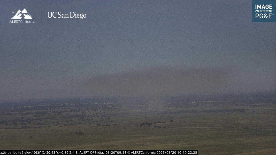 Prescribed burn in Rancho Cordova creates smoky skies. Where roads are ...