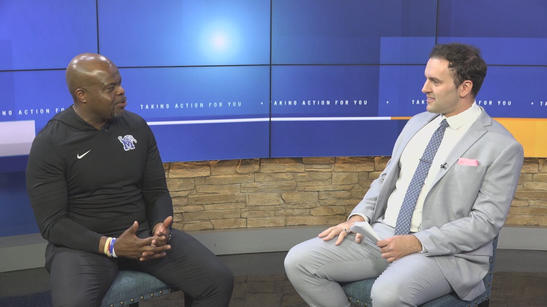 1-on-1 with Memphis football head coach Charles Huff