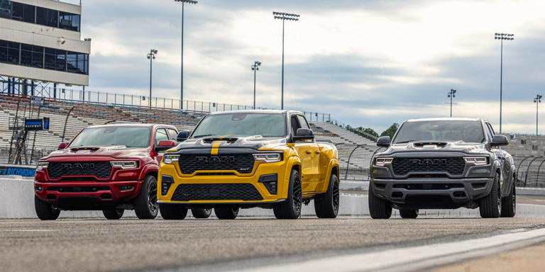 Ram revives the muscle truck with 3 new Rumble Bee models, including a ...