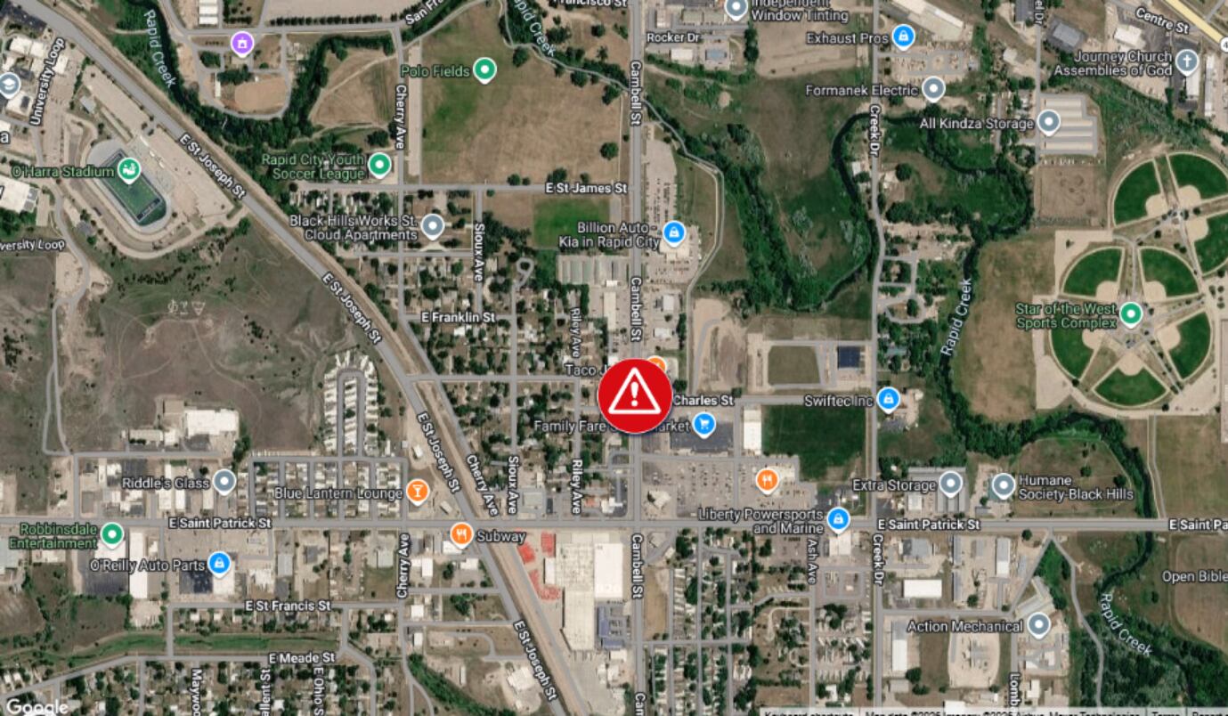 Rapid City crews repairing water main break; lane closures in place on ...