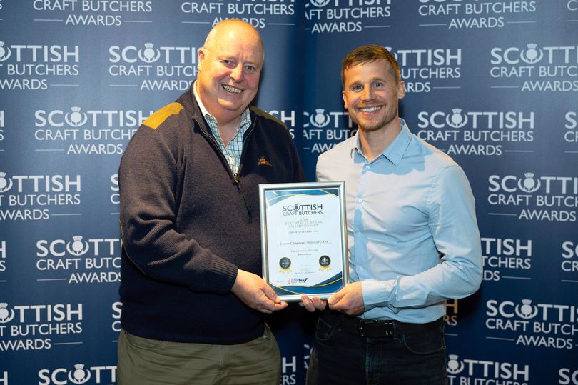 Wishaw butcher strikes gold at Scottish Craft Butcher Awards
