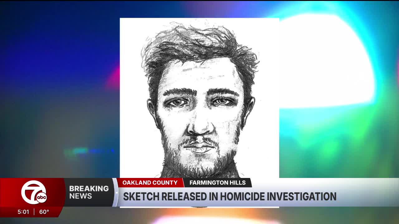 Farmington Hills police release sketch of person of interest in park ...