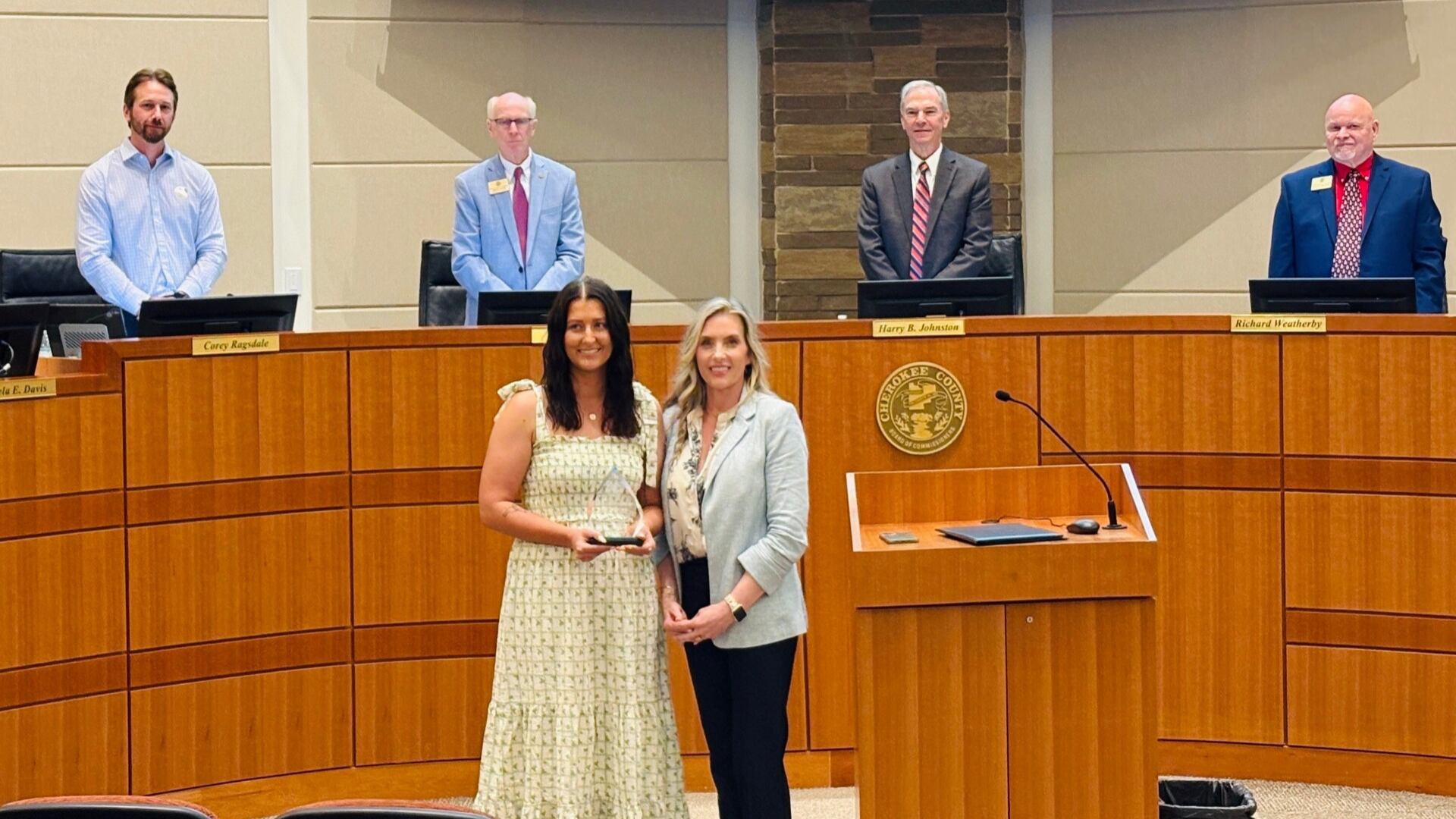 Metro Atlanta teacher honored for role she played in child abuse ...