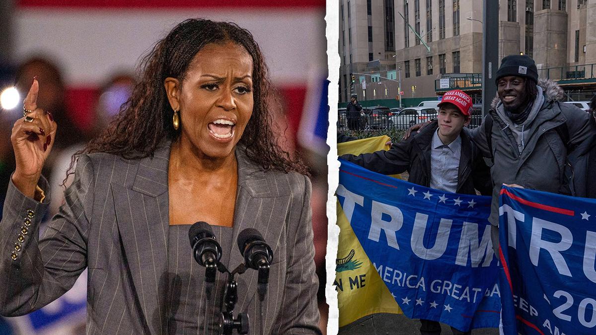 Michelle Obama warns liberals against 'pigeonholing' Donald Trump ...