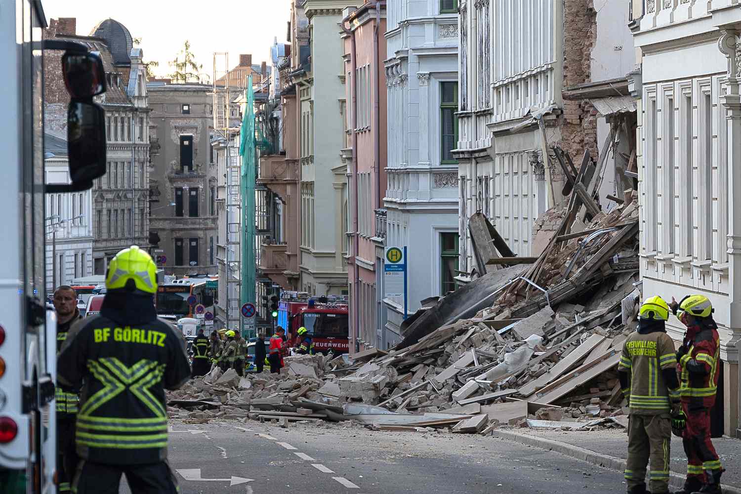 Husband fears for wife and cousin after building collapse as search for ...