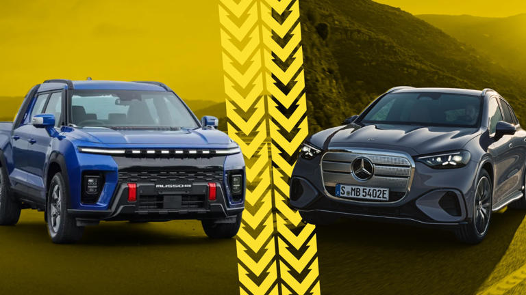 KGM Musso EV vs Mercedes-Benz GLC EQE