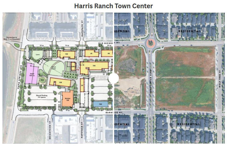 'Full steam ahead': New plans emerge for long-awaited town center in ...
