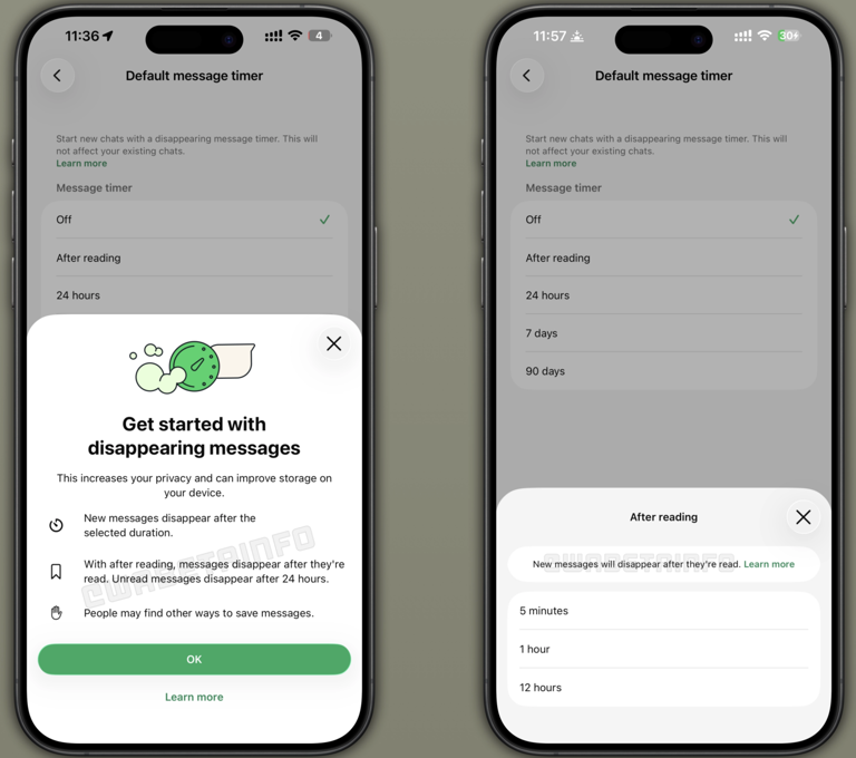 WhatsApp's new feature makes messages disappear right after you read them