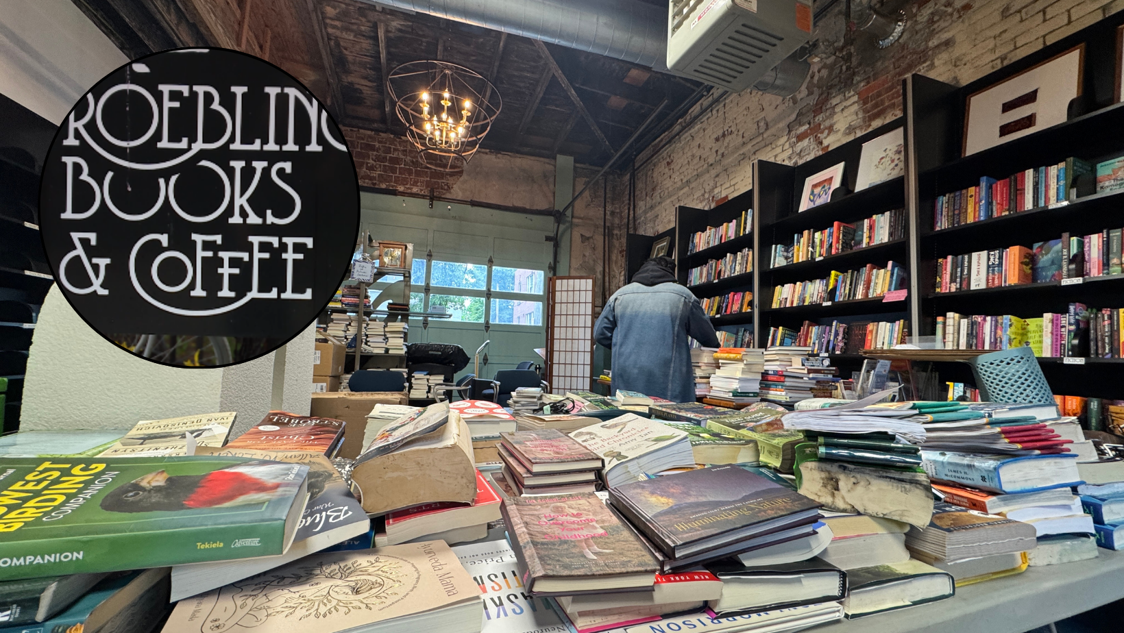 Burst water heater damages hundreds of books at Newport Roebling Books ...