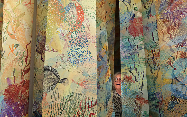 Photos | Artists go beyond the frame at Pajaro Valley Arts printmaking ...