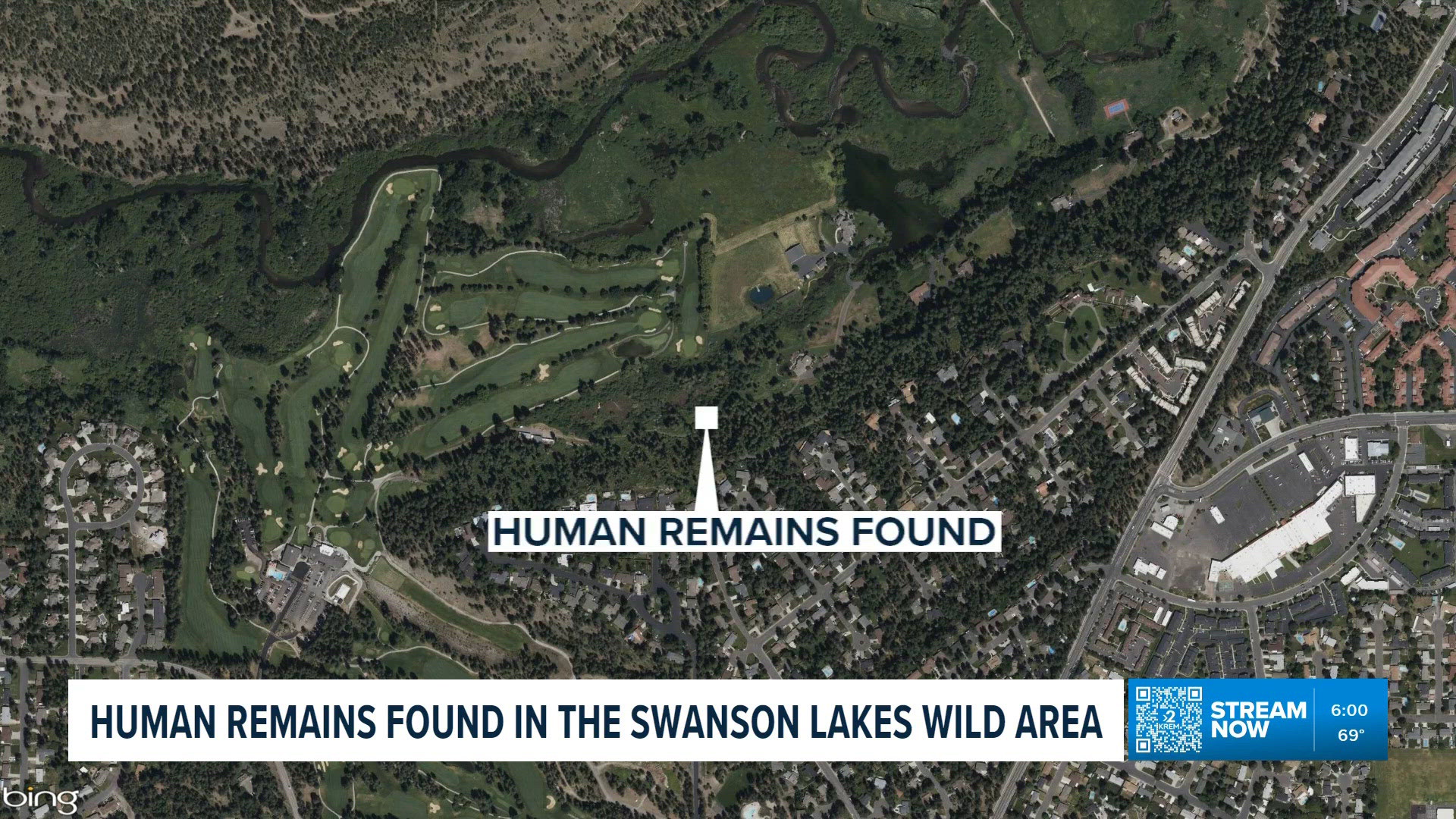 Investigation underway after human remains found in Swanson Lakes ...