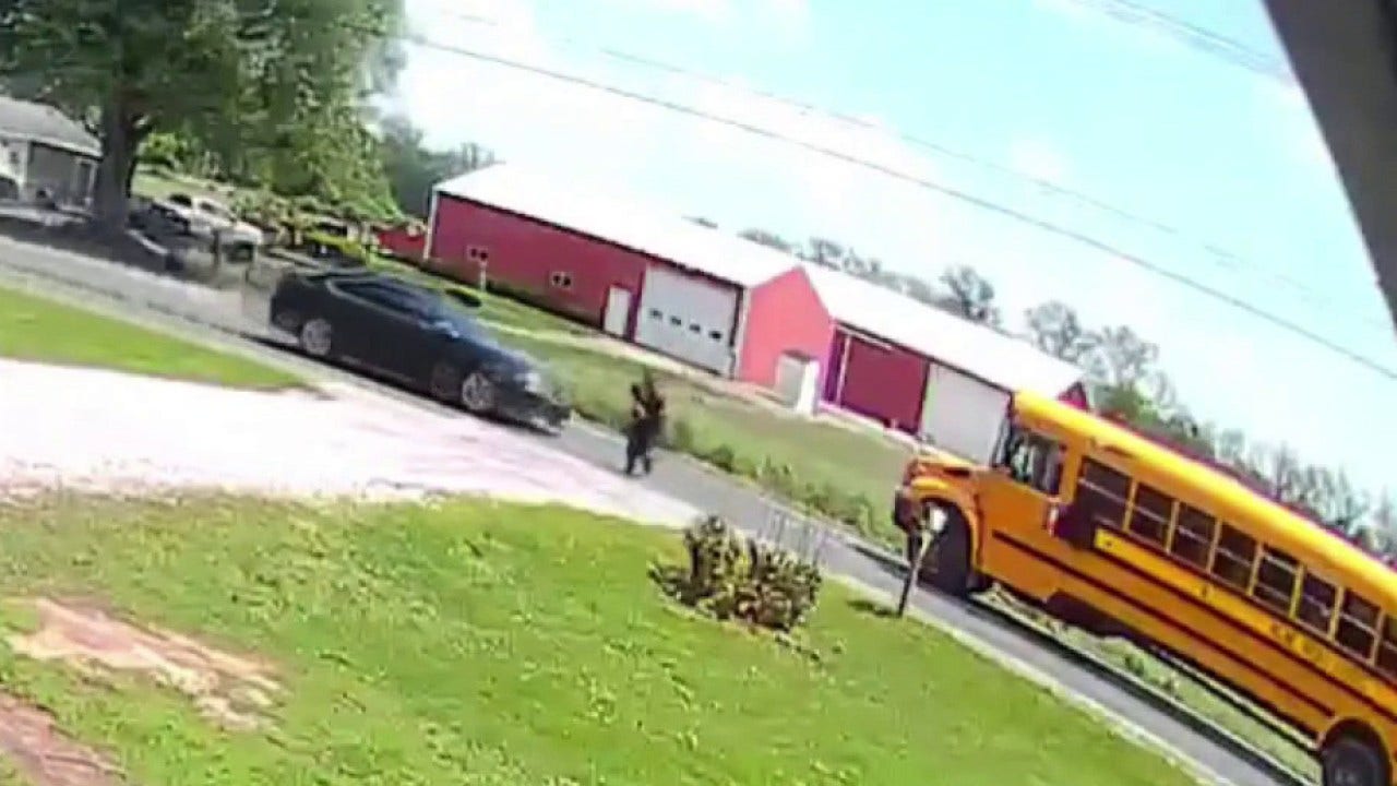 Milan student exiting school bus nearly hit by passing driver who ...