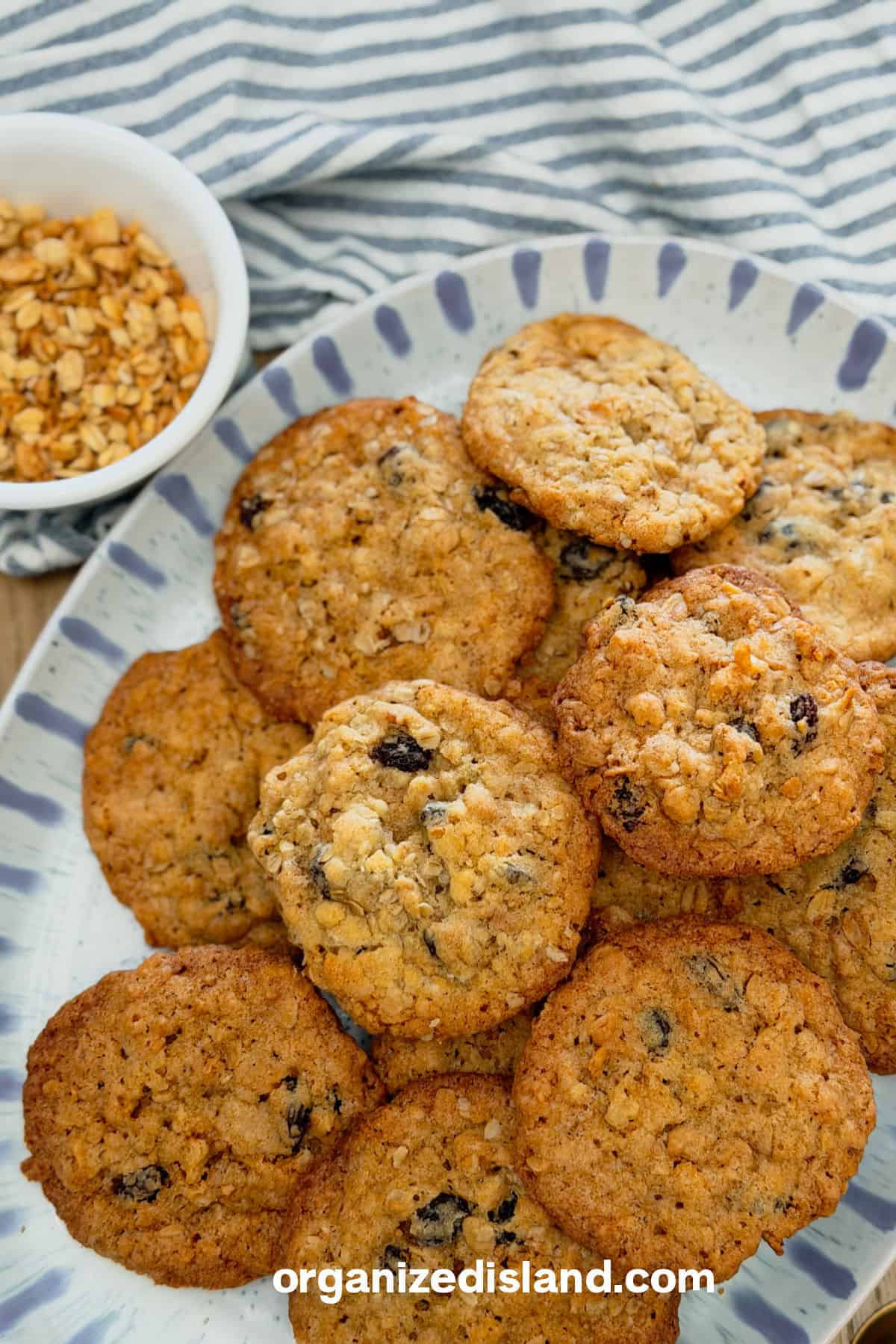 Easy oatmeal granola cookies