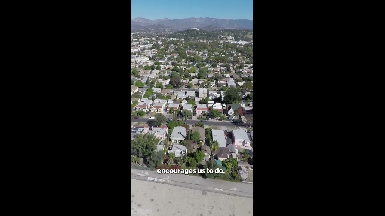 Watch this rare video of LA flooding