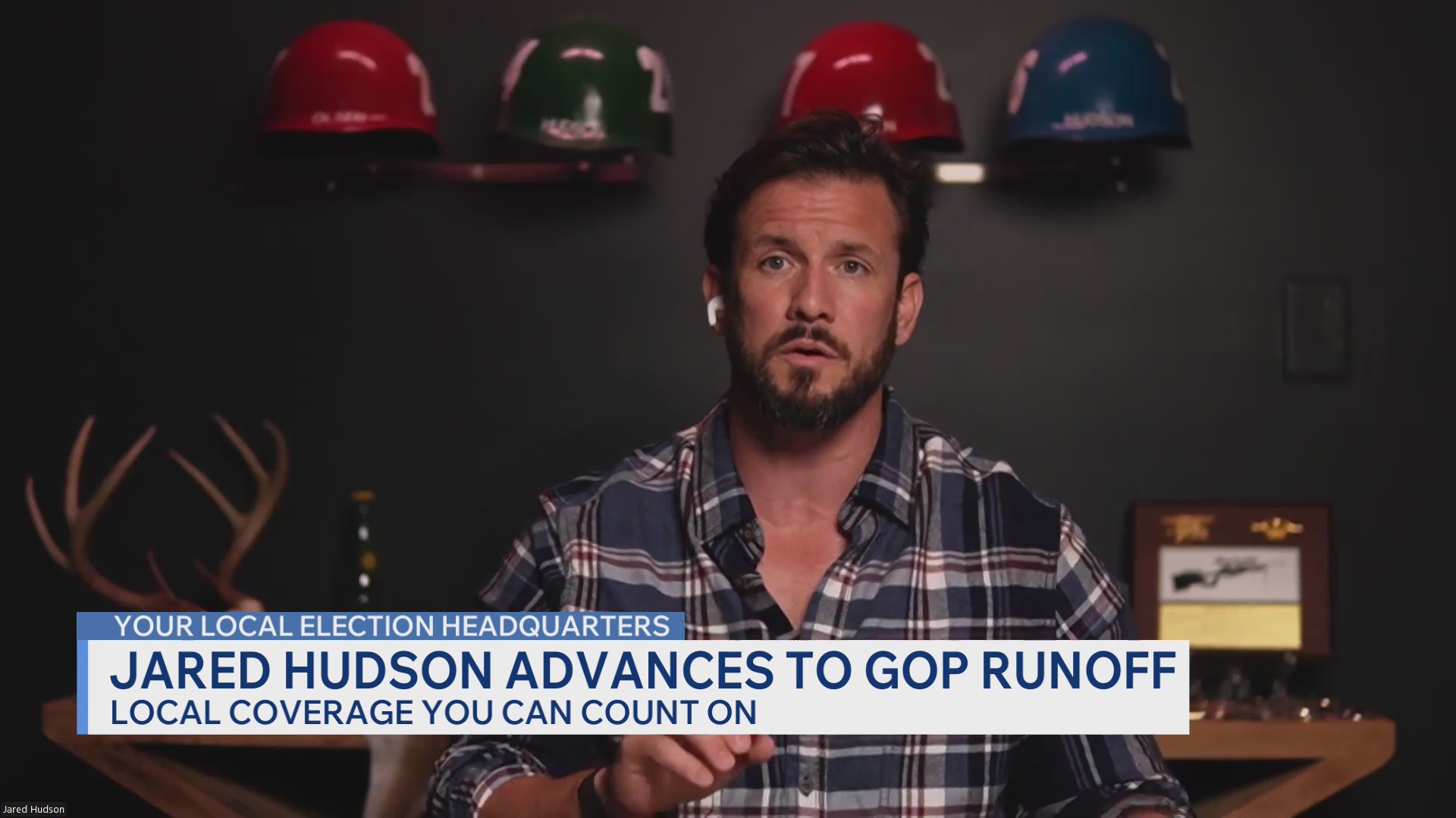 US Senate candidate Jared Hudson maintaining strategies