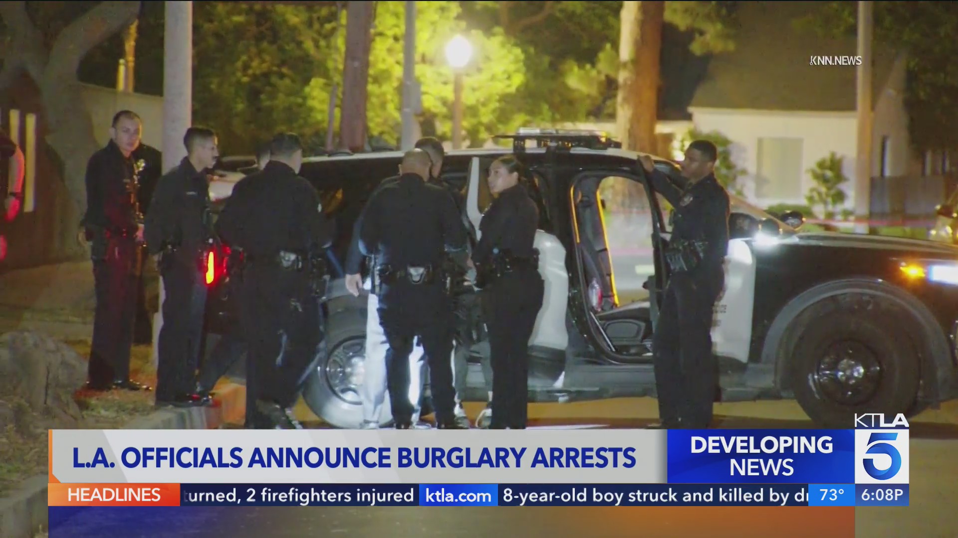 7 arrested in series of burglaries targeting homes in LA County