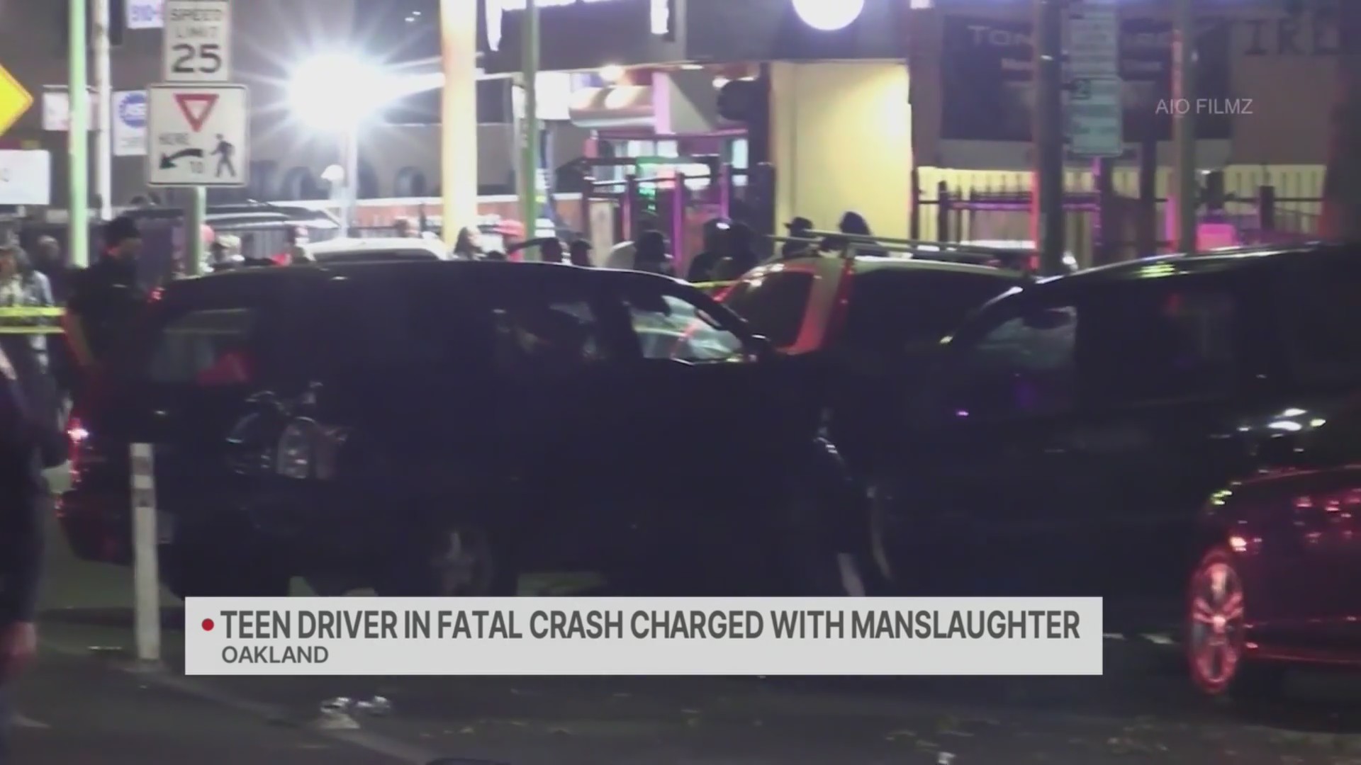 Teen driver in Oakland fatal crash charged with manslaughter