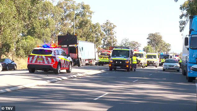 Horror as 10 students are rushed to hospital after a packed school bus ...