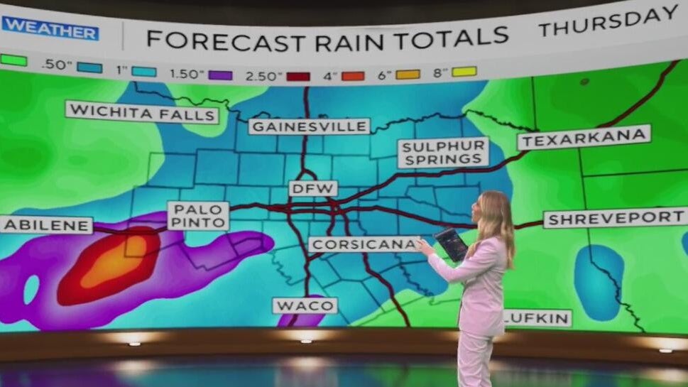 Spring storms return Thursday with heavy rain threat across North Texas