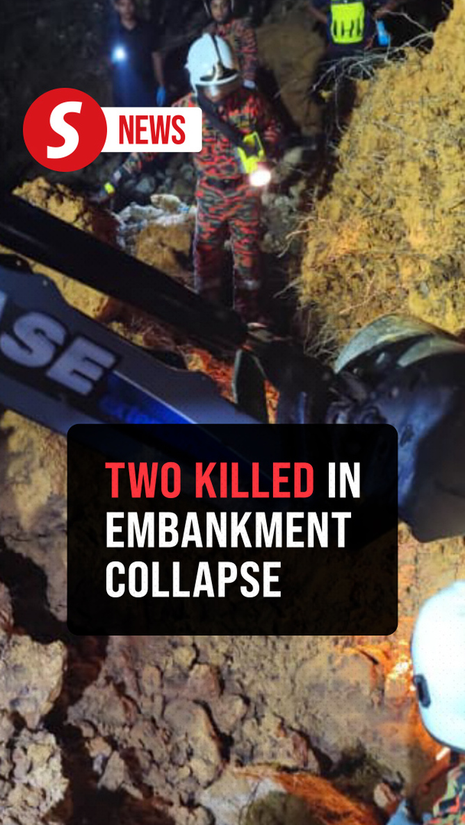 Two buried alive after embankment collapses in Jeli