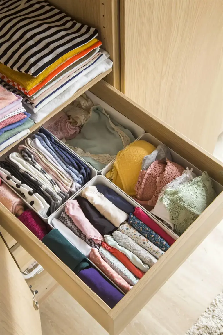 Cómo ordenar la ropa y qué debemos priorizar cuando tenemos pocos cajones
