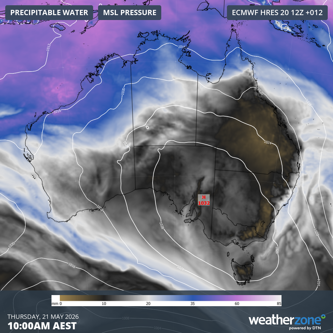 Volatile weather returning to Australia's southeast and southwest next week