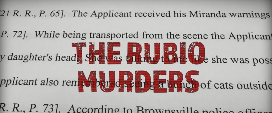 The Rubio murders: The case