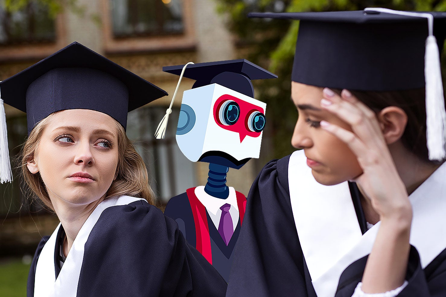 Something strange is happening at college graduations across the ...