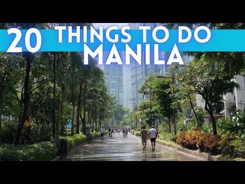 Best things to do in Manila Philippines 4K