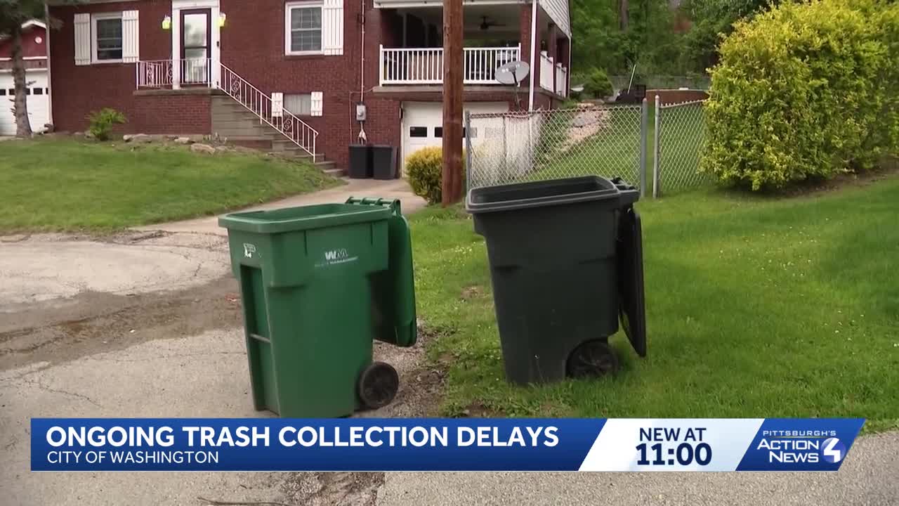 Washington leaders call attention to ongoing garbage pick-up delays