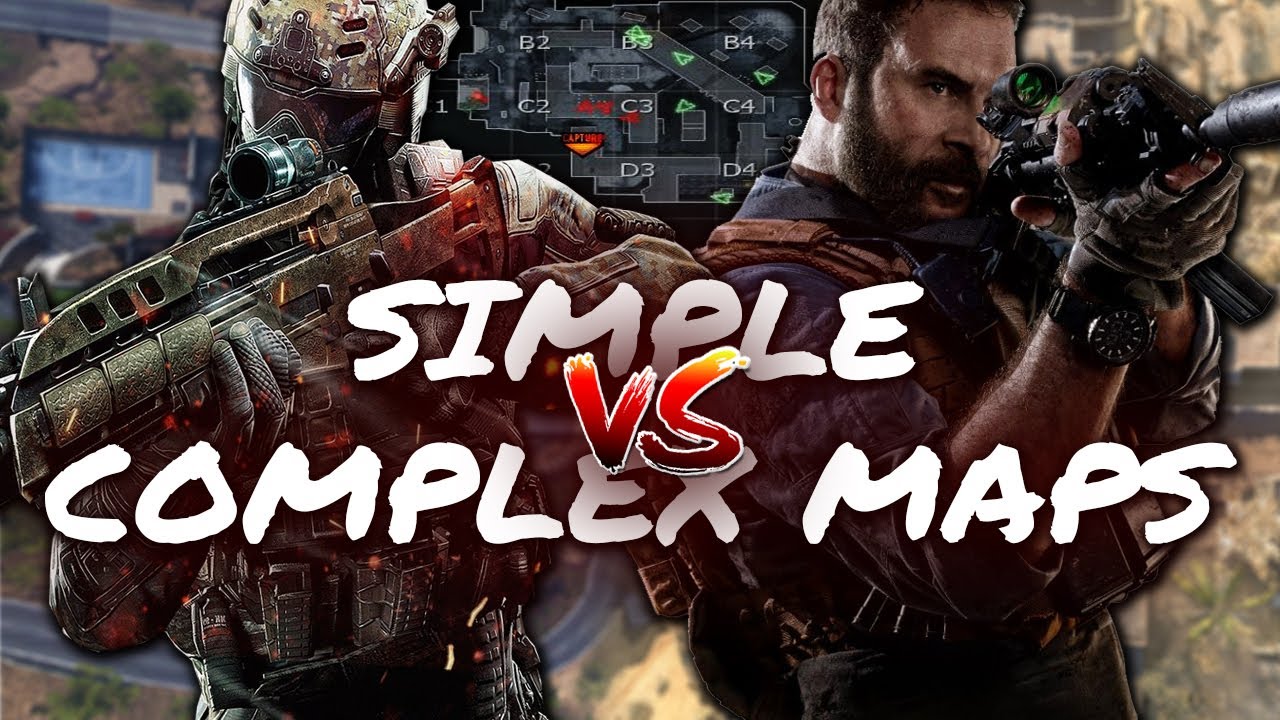 Simple vs complex maps in Call of Duty, which design works better?