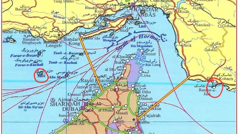 Iran công bố bản đồ kiểm soát quanh eo biển Hormuz
