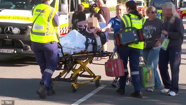 Horror as 10 students are rushed to hospital after a packed school bus ...