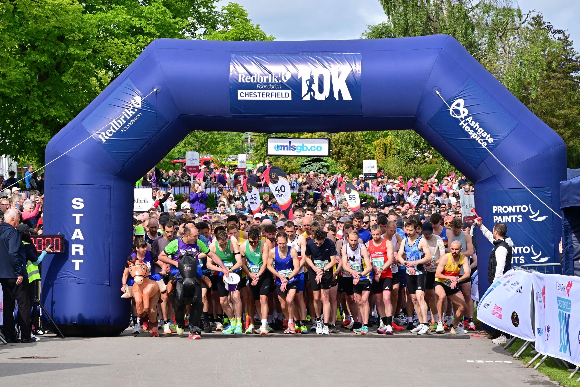 In pictures: Record-breaking Redbrik Foundation Chesterfield 10K ...