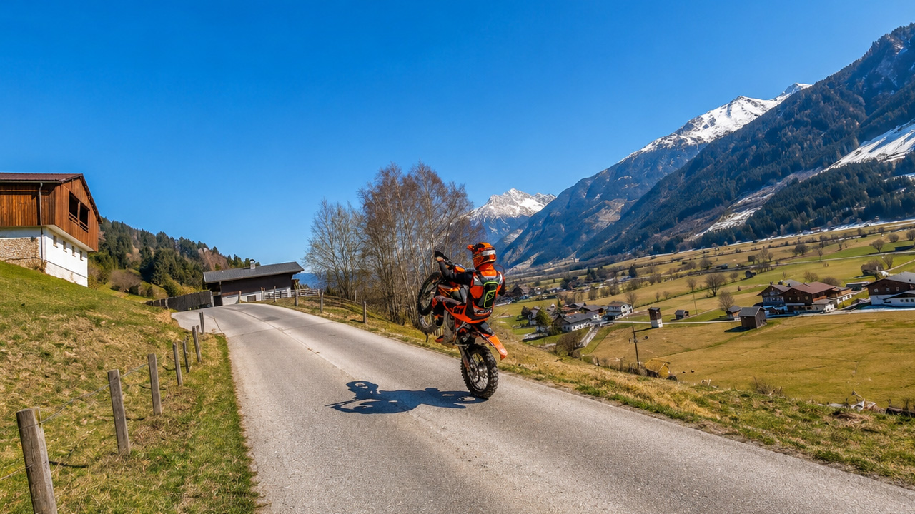 Can this electric KTM handle mountain roads?