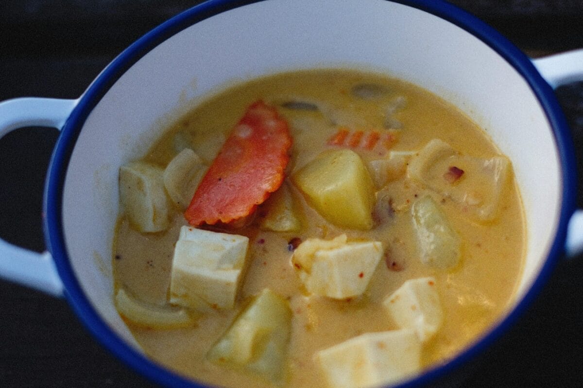 This delicious and juicy chicken ema datshi is brimming with cheese ...
