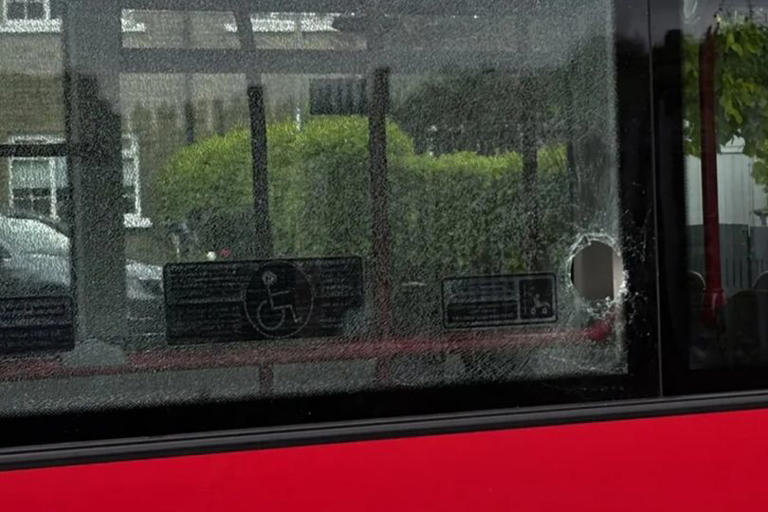 Rocks smash windows of Cork city buses as services threatened