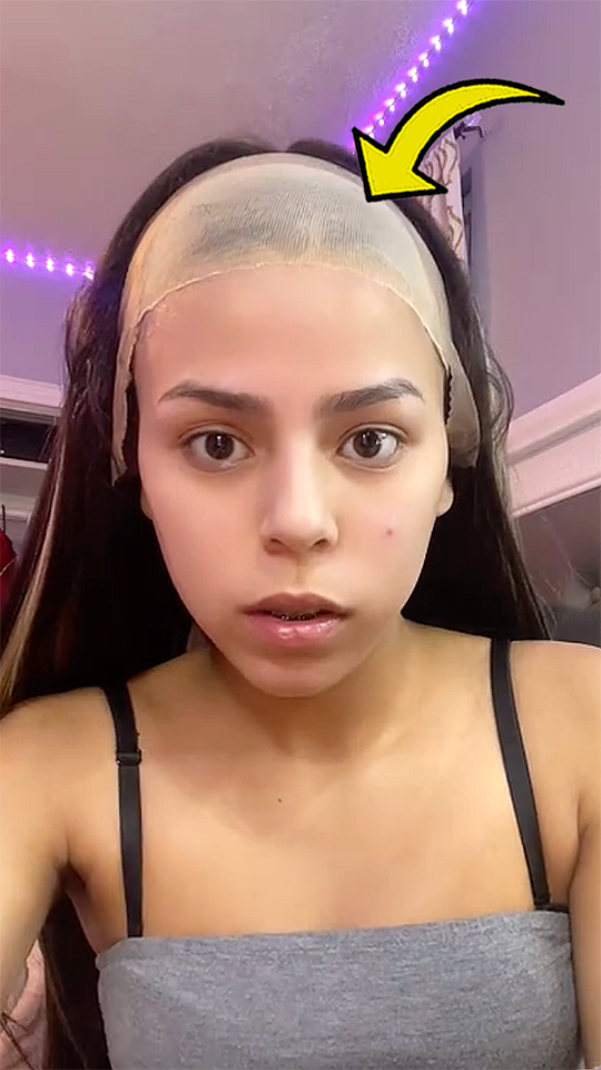 First time installing a wig 😳