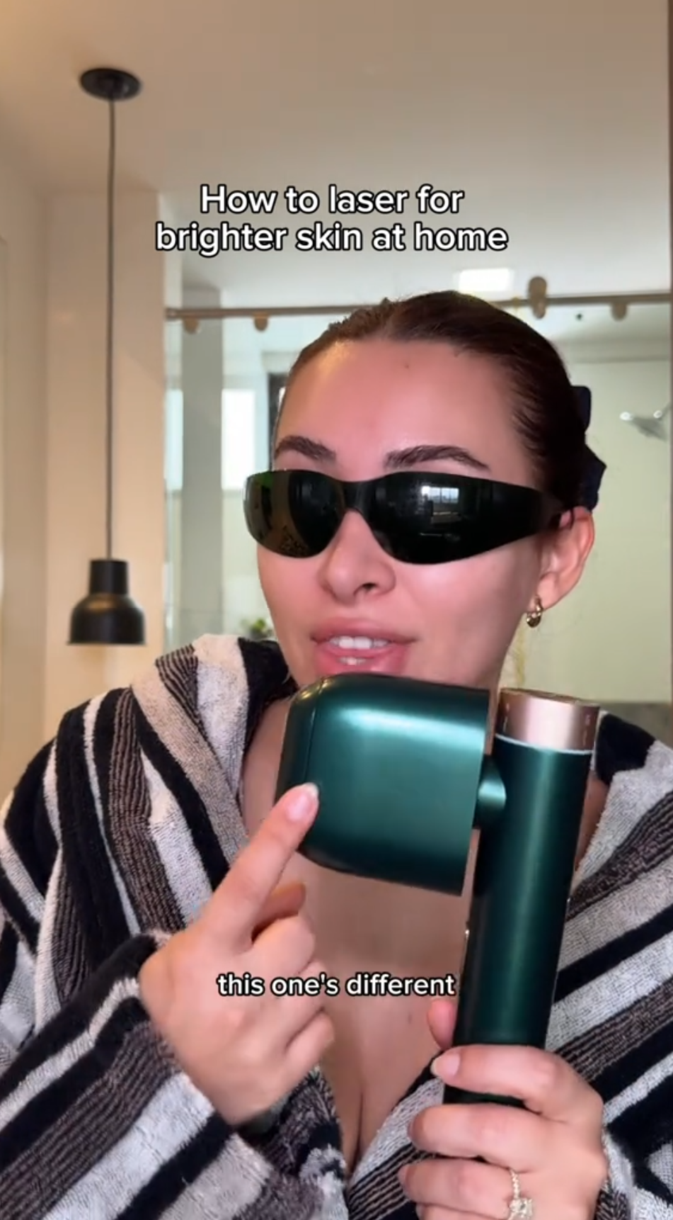 At home laser tips for hyperpigmentation and brighter skin