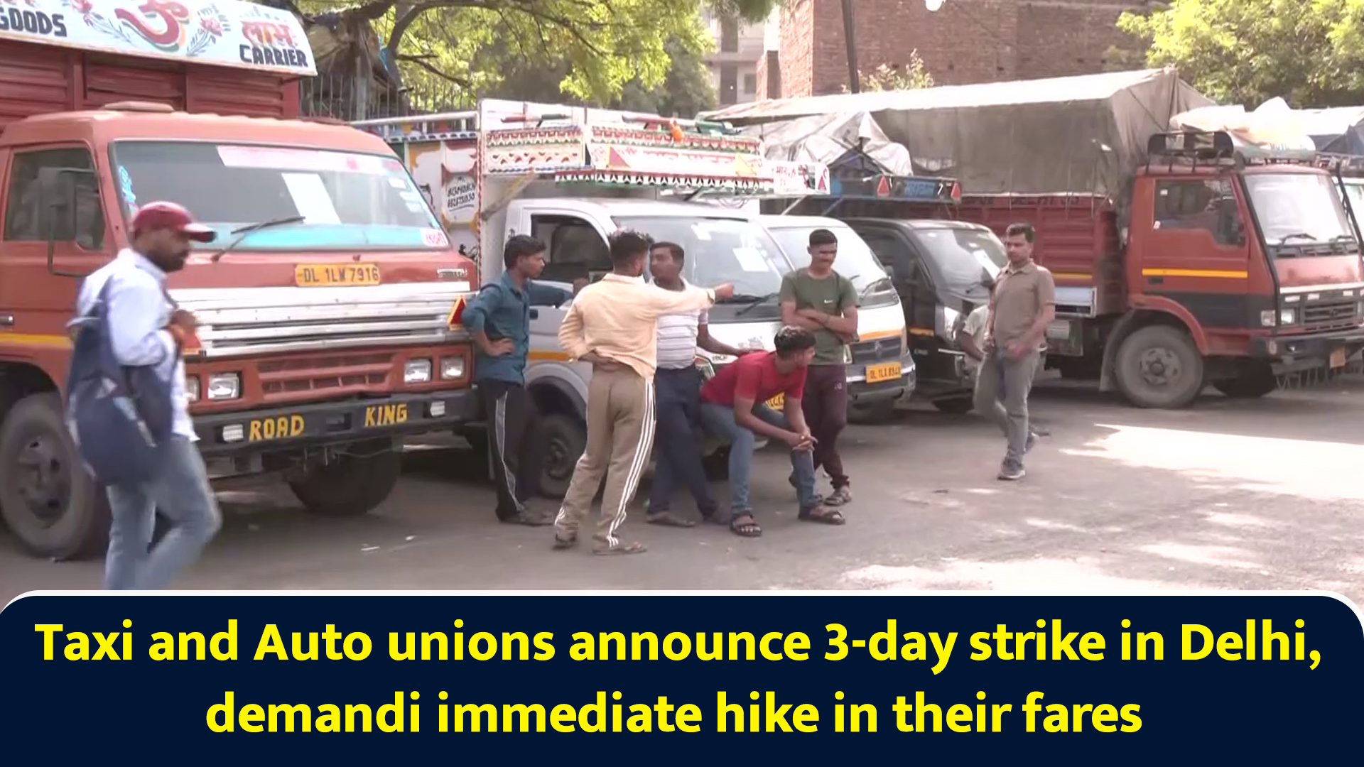 Taxi and Auto unions announce 3-day strike in Delhi, demandi immediate ...