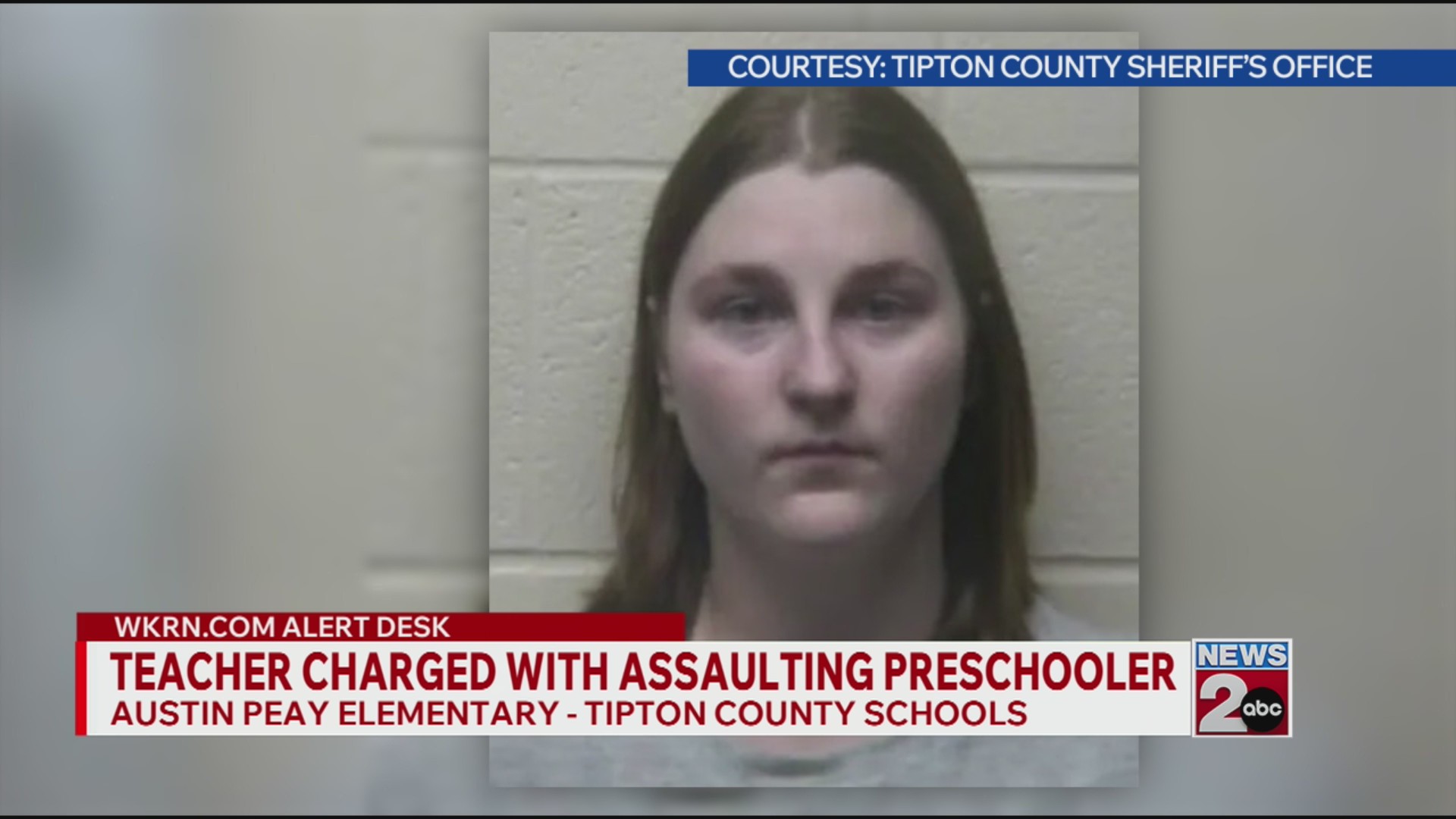 Teacher charged with assault of preschooler
