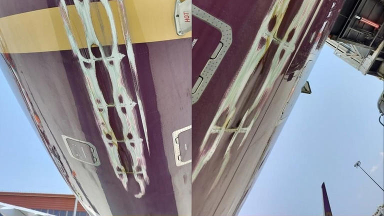 Air India flight from Delhi suffers tail strike during landing at ...