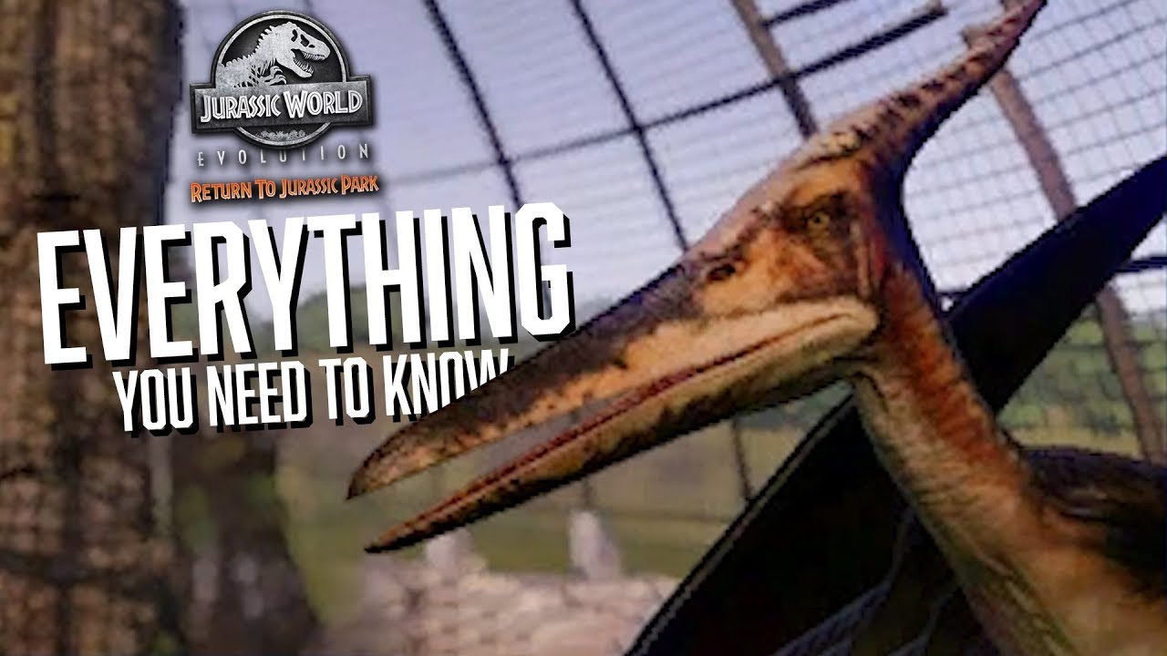 Everything to know about pteranodons in Jurassic World Evolution