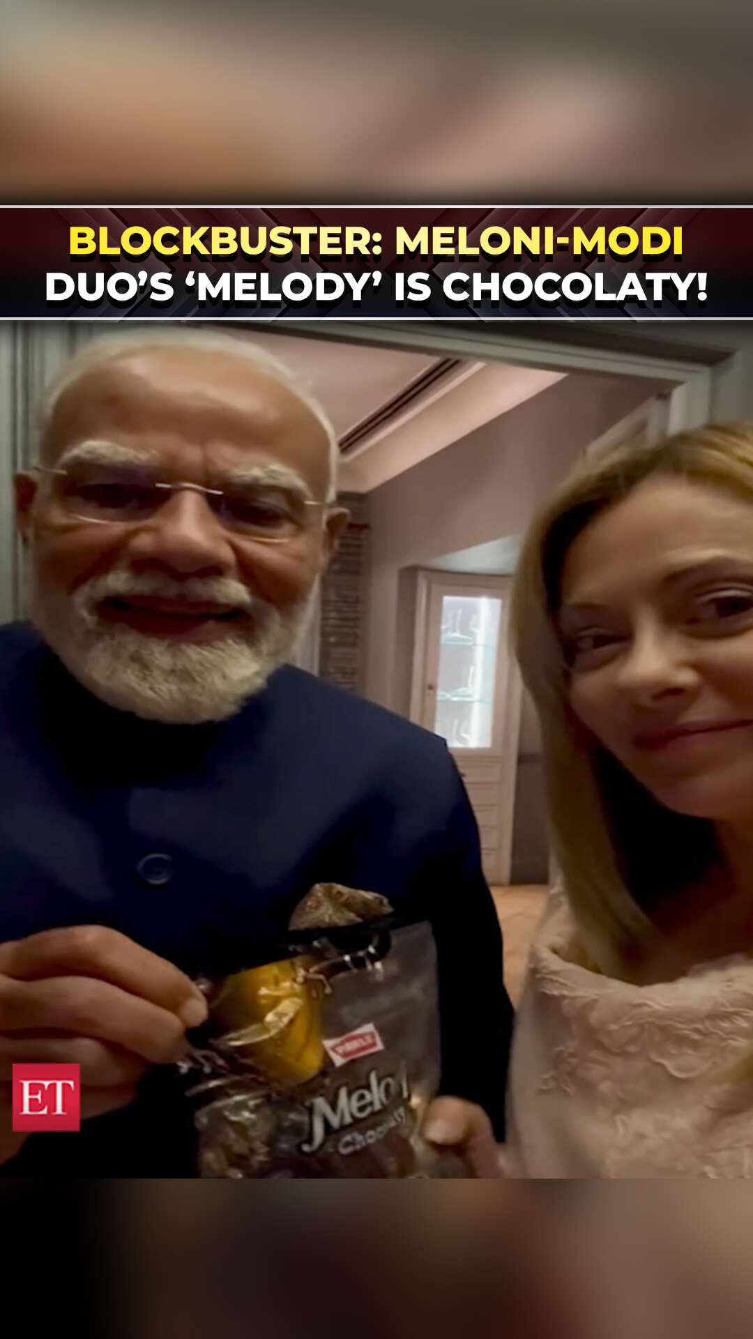 Watch: Modi’s ‘Melody'ous gift to Meloni that wins netizen's hearts and ...