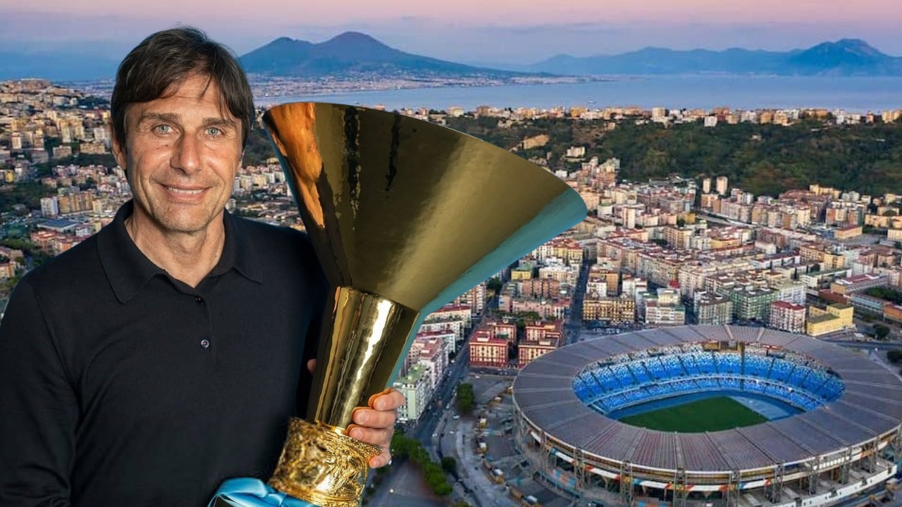 Conte saluta Napoli