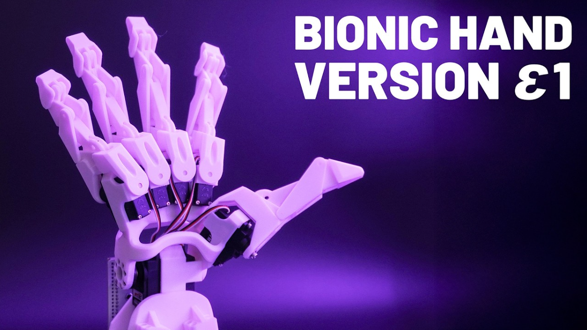 From idea to bionic hand design